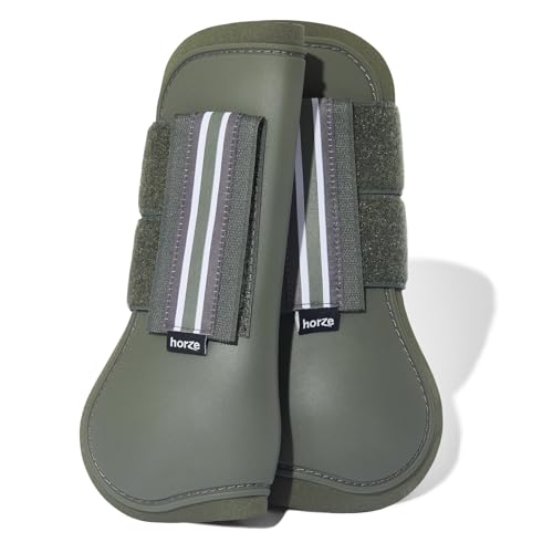 HORZE Pferde Gamaschen Adepto, 2er Set, Grün, XF HORZE Pferde Gamaschen Adepto, 2er Set, Grün, XF von HORZE