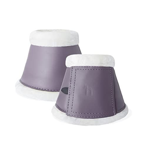 HORZE Ghent Hufglocken mit Kunstfell, Lila, XL HORZE Ghent Hufglocken mit Kunstfell, Lila, XL von HORZE
