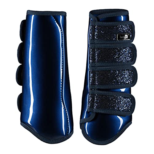 HORZE Glitzer-Gamaschen, Blau, F HORZE Glitzer-Gamaschen, Blau, F von HORZE