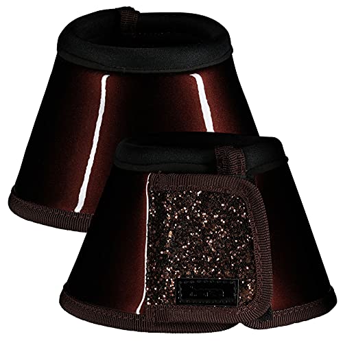 HORZE Hufglocken mit Glitzer, Braun, M HORZE Hufglocken mit Glitzer, Braun, M von HORZE