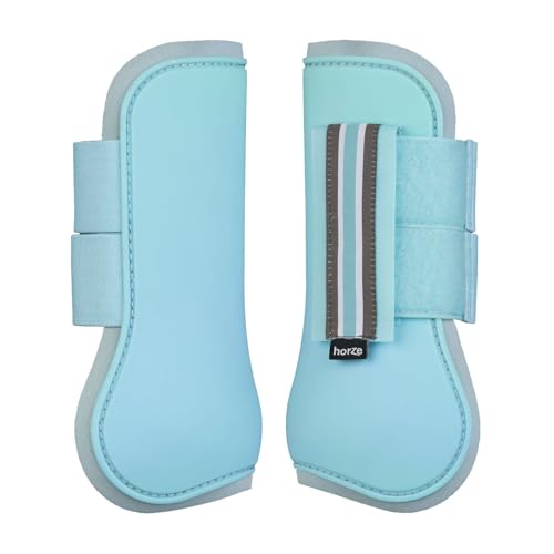 HORZE Pferde Gamaschen Adepto, 2er Set, Blau, F HORZE Pferde Gamaschen Adepto, 2er Set, Blau, F von HORZE