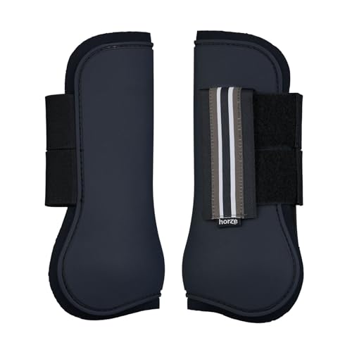 HORZE Pferde Gamaschen Adepto, 2er Set, Blau, P HORZE Pferde Gamaschen Adepto, 2er Set, Blau, P von HORZE