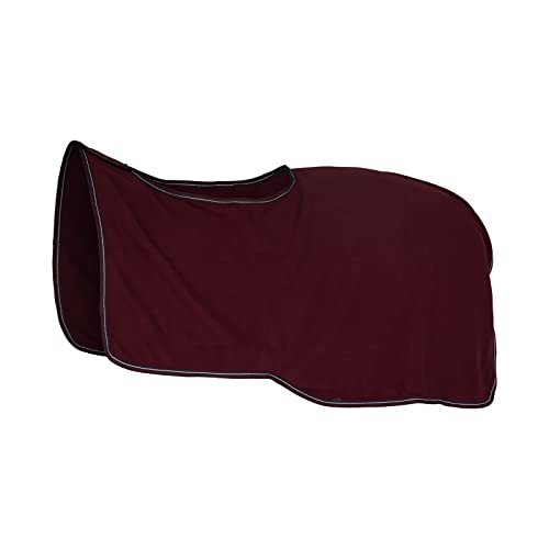 HORZE Kiel Fleece Ausreitdecke, Rot, 165 von HORZE