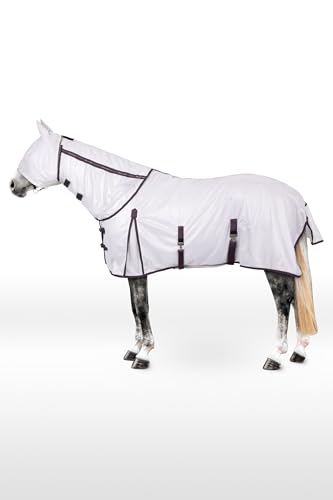 Horze Pony Fliegendecke Defender mit Halsschutz und Schweiflatz, Insekten- und UV-Schutz Horze Pony Fliegendecke Defender mit Halsschutz und Schweiflatz, Insekten- und UV-Schutz von HORZE