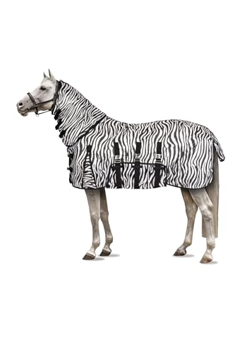 Horze Pony Fliegendecke Defender mit Halsschutz und Schweiflatz, Insekten- und UV-Schutz Horze Pony Fliegendecke Defender mit Halsschutz und Schweiflatz, Insekten- und UV-Schutz von HORZE