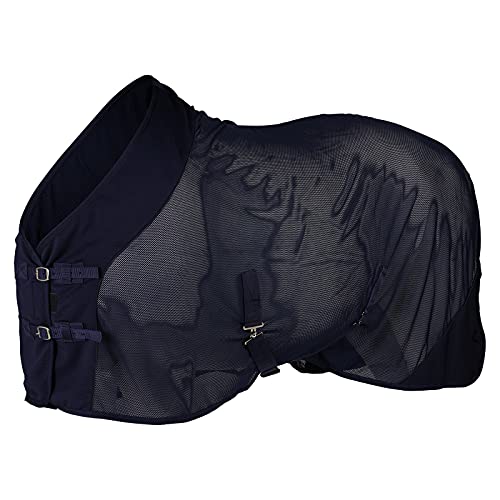 Horze Turin Netz Abschwitzdecke, Blau, 155 von HORZE