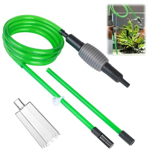 HOTMNTY Aquarium Reiniger Wasserwechsel, Fisch Tank Kiesreiniger-Set, Fisch Tank Siphon Pumpe, Reinigung Sand Filter Einstellbarem Wasserdurchfluss, Handbetriebener Sauger für Wasserwechsel, 1 Satz HOTMNTY Aquarium Reiniger Wasserwechsel, Fisch Tank Kiesreiniger-Set, Fisch Tank Siphon Pumpe, Reinigung Sand Filter Einstellbarem Wasserdurchfluss, Handbetriebener Sauger für Wasserwechsel, 1 Satz von HOTMNTY