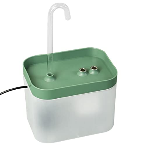 Katzenwasserpilz mit geräuschloser Pumpe 1 5 Liter Automatik für Hunde Verteiler für verschiedene Haustiere Lebensmittel Ladung Fondenzen Katto Wasser DINCIPA von HOTU