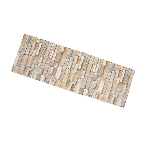 HOUDERCO 1blatt Ziegelstein-Muster Wandaufkleber Für Terrarium Selbstklebender Hintergrund Sticker Für Reptilien-Tanks Dekoratives Landschaftsdesign Langlebig Und Leicht Zu Reinigen Für von HOUDERCO