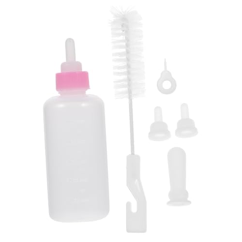 HOUDERCO 1satz Tier Milchflasche Teiliges Wiederverwendbares Kit Für Kätzchen Und Welpen Tragbar Sicher Und Leicht Zu Reinigen Für Fütterung Von Neugeborenen Haustieren von HOUDERCO