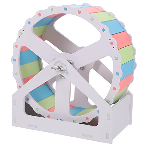 HOUDERCO 1 Satz Laufrad für Kleintiere Großes Hamster mit Sicherem Design für Meerschweinchen Zwerghamster und Andere Kleine Haustiere für Käfige und Tierhaltung HOUDERCO 1 Satz Laufrad für Kleintiere Großes Hamster mit Sicherem Design für Meerschweinchen Zwerghamster und Andere Kleine Haustiere für Käfige und Tierhaltung von HOUDERCO