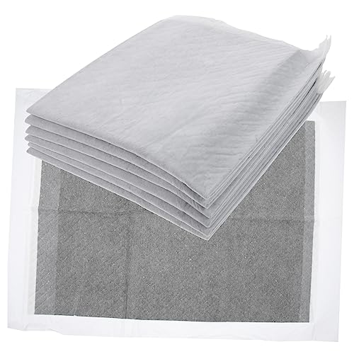 HOUDERCO 100Stücke Haustierkäfigpolster Atmungsaktive Bambuskohle Windel für Kaninchen Absorbierend und Auslaufsicher für Hamster und Kleine Tiere Sicher und Bequem von HOUDERCO