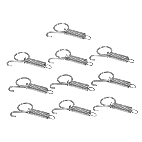 HOUDERCO 10stücke Käfigtür-federhaken Für Kaninchen Vögel Und Andere Haustiere Robuste Und Langlebige Federhaken Für Einfachen Zugang Zu Käfigen Für Heim Und Profianwendungen von HOUDERCO