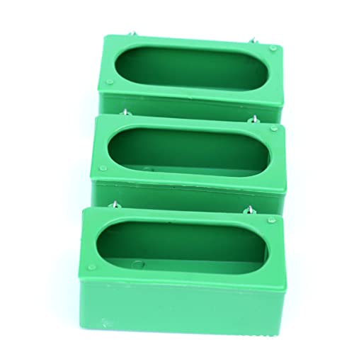 HOUDERCO 10Stücke Splash Vogelfutterspender für Tauben Hängende Futterstation für Kleine Vögel Einfach zu Reinigen und Langlebig für Zuhause und Geschäfte von HOUDERCO