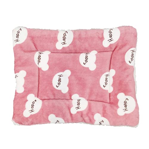 HOUDERCO 188G Hundekissen für Haustiere Wärmende Schlafmatte für Hunde und Katzen Rot Doppelter Bezug Tragbar für Käfige Sorgt für Erholsame und im Winter HOUDERCO 188G Hundekissen für Haustiere Wärmende Schlafmatte für Hunde und Katzen Rot Doppelter Bezug Tragbar für Käfige Sorgt für Erholsame und im Winter von HOUDERCO