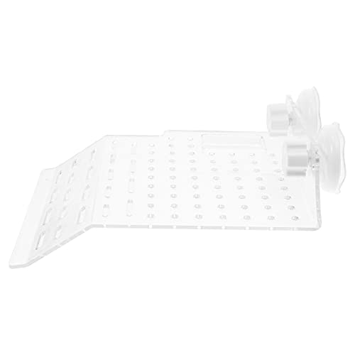 HOUDERCO Schildkröte Tank Zubehör Große Tasse Plattform Acryl Klettern Insel Schildkröte Übung Terrasse von HOUDERCO