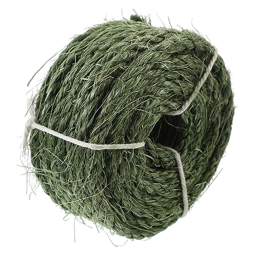 HOUDERCO 1Rolle Katzenkratzbaum Ersatzseil aus Sisal Hanfseil Verschleißfest für Kratzmöbel DIY Projekte Möbel und Kratzschutz für Katzenliebhaber HOUDERCO 1Rolle Katzenkratzbaum Ersatzseil aus Sisal Hanfseil Verschleißfest für Kratzmöbel DIY Projekte Möbel und Kratzschutz für Katzenliebhaber von HOUDERCO