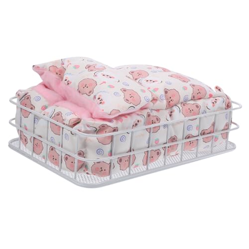 HOUDERCO Käfighängematte für Kleine Haustiere Hamsterbett Atmungsaktive Hängematte für Hamster Chinchillas Ratten Meerschweinchen Winter Hängematte mit Sicherem Material von HOUDERCO
