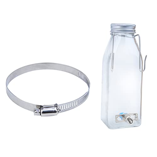 HOUDERCO 1Satz Hängende Haustiertrinkvorrichtung für Kleine Auslaufsichere Trinkflasche für Hamster mit Praktischem Befestigungsring und Leiser Funktion HOUDERCO 1Satz Hängende Haustiertrinkvorrichtung für Kleine Auslaufsichere Trinkflasche für Hamster mit Praktischem Befestigungsring und Leiser Funktion von HOUDERCO