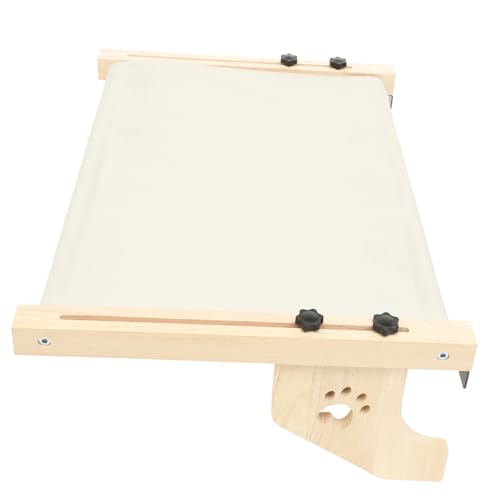 HOUDERCO 1Satz Katzenhängematte aus Holz Verdicktes Fensterbett für Katzen Saugnäpfe und Platzsparend für Kleine Haustiere Graues Design HOUDERCO 1Satz Katzenhängematte aus Holz Verdicktes Fensterbett für Katzen Saugnäpfe und Platzsparend für Kleine Haustiere Graues Design von HOUDERCO