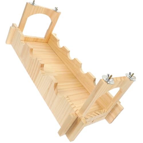 HOUDERCO 1Satz Kleine Holzbrücke für Haustiere Versteck und Spielplatz für Hamster Meerschweinchen und Andere Kleintiere Langlebig und Installieren Fördert Koordination HOUDERCO 1Satz Kleine Holzbrücke für Haustiere Versteck und Spielplatz für Hamster Meerschweinchen und Andere Kleintiere Langlebig und Installieren Fördert Koordination von HOUDERCO