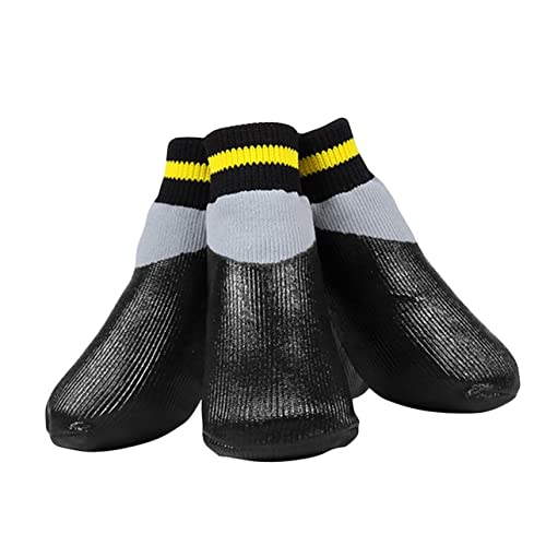 HOUDERCO 1Satz Rutsch Hundeschuhe für Winter wasserdichte Booties für Kleine Schützend und Bequem für Schnee Teiliges HOUDERCO 1Satz Rutsch Hundeschuhe für Winter wasserdichte Booties für Kleine Schützend und Bequem für Schnee Teiliges von HOUDERCO