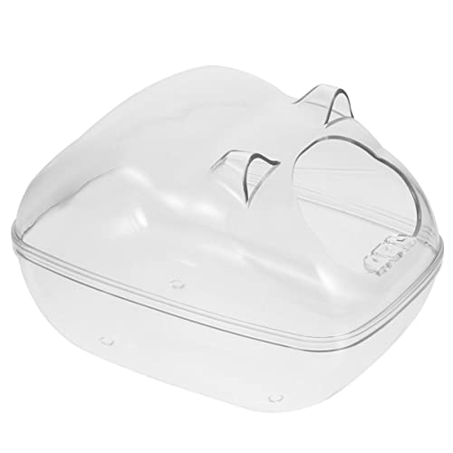 HOUDERCO Kleintierbehälter Haustier Badezimmer Toilette Abnehmbare Hamsterbadewanne Katzentoilette Für Hamsterbadewanne HOUDERCO Kleintierbehälter Haustier Badezimmer Toilette Abnehmbare Hamsterbadewanne Katzentoilette Für Hamsterbadewanne von HOUDERCO