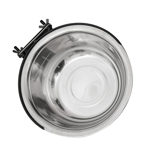 HOUDERCO 1Stück Futter und Wassernapf für Haustiere Hängend rutschfest für Hunde und Katzen Langlebig Installieren Verhindert Umkippen HOUDERCO 1Stück Futter und Wassernapf für Haustiere Hängend rutschfest für Hunde und Katzen Langlebig Installieren Verhindert Umkippen von HOUDERCO