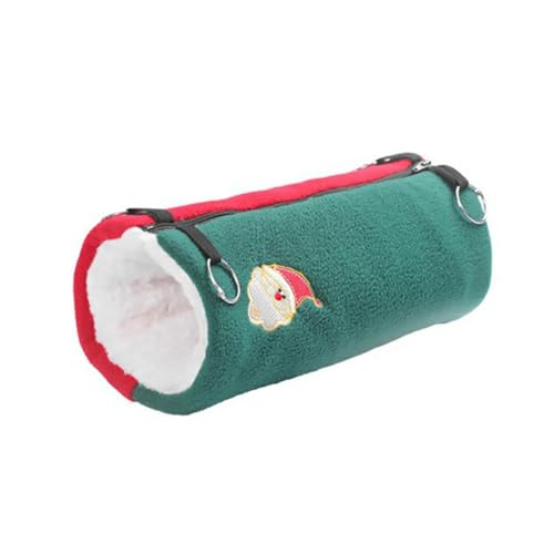 HOUDERCO 1Stück Hängematte Für Kleintiere Warme Hängende Schlafsack Für Hamster Eichhörnchen Und Andere Nager Kuscheliges Haustier Nest Für Käfige Für Winter Und Ruhezeiten von HOUDERCO
