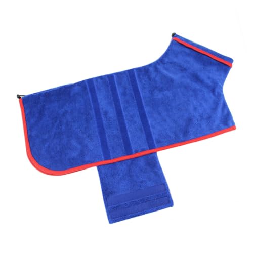 HOUDERCO 1Stück Hundebademantel für Haustiere Super Saugfähiger Bademantel für Katzen Bequemes Design für Trocknen nach Bad oder Beim Schwimmen HOUDERCO 1Stück Hundebademantel für Haustiere Super Saugfähiger Bademantel für Katzen Bequemes Design für Trocknen nach Bad oder Beim Schwimmen von HOUDERCO