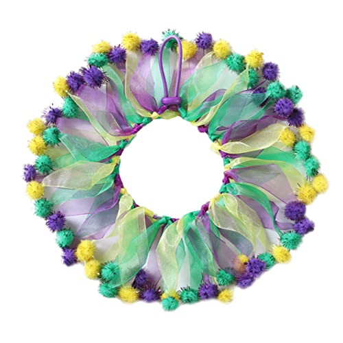 HOUDERCO 1Stück Karneval Haustier Verstellbares Katzenhalsband Und Festliche Dekoration Für Hunde Schöner Halsring Nackenumfang HOUDERCO 1Stück Karneval Haustier Verstellbares Katzenhalsband Und Festliche Dekoration Für Hunde Schöner Halsring Nackenumfang von HOUDERCO