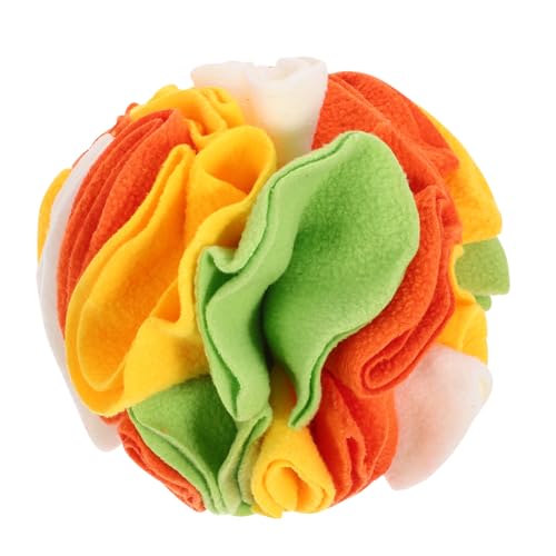 HOUDERCO 1Stück Schnüffelball für Interaktives aus Polarer Fleece für Welpen und Erwachsene zur Schnüffeltrainings Beschäftigung HOUDERCO 1Stück Schnüffelball für Interaktives aus Polarer Fleece für Welpen und Erwachsene zur Schnüffeltrainings Beschäftigung von HOUDERCO