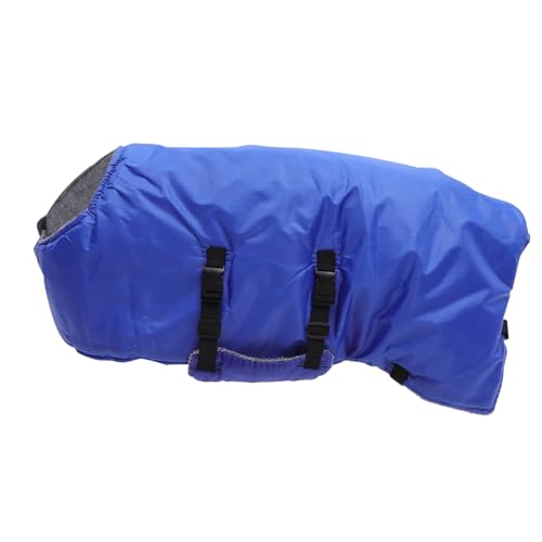 HOUDERCO 1Stück Winterkuh Kalbmantel wasserdichte Wadenweste Für Kälber Winddicht Und Warm Schützt Neugeborene Kälte Leichtes Design Mit Praktischem Schnallenverschluss von HOUDERCO