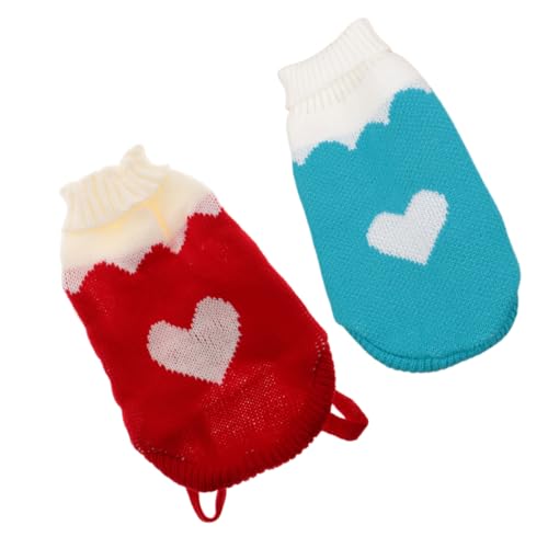 HOUDERCO 2 Stück Haustierpullover Mittelgroßer Hundepullover Winter Hundepullover Hundepullover Winter Hunde Strickjacke Haustierpullover Katzen Strickpullover Kleidung Für Hunde HOUDERCO 2 Stück Haustierpullover Mittelgroßer Hundepullover Winter Hundepullover Hundepullover Winter Hunde Strickjacke Haustierpullover Katzen Strickpullover Kleidung Für Hunde von HOUDERCO