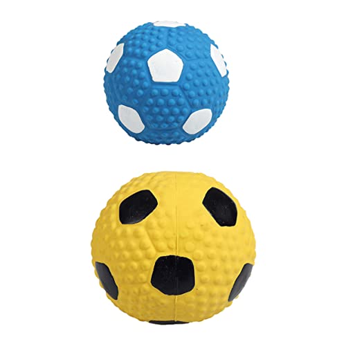 HOUDERCO 2 Stück Hundebissbeständiges Hundespielzeug Welpenspielzeug Ball Haustier groß Welpe kauert Hundebälle aus Latex Beißende Hundebälle Emulsion HOUDERCO 2 Stück Hundebissbeständiges Hundespielzeug Welpenspielzeug Ball Haustier groß Welpe kauert Hundebälle aus Latex Beißende Hundebälle Emulsion von HOUDERCO