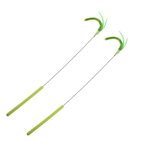 HOUDERCO 2 Stück Katzen Anreicherungs Katzenstab Interaktiver Katzenstab Katzen Teaser Katzen Spielstab Interaktive Haustier Katzen Anreicherungs Katzen Spielstab Kätzchenstäbe HOUDERCO 2 Stück Katzen Anreicherungs Katzenstab Interaktiver Katzenstab Katzen Teaser Katzen Spielstab Interaktive Haustier Katzen Anreicherungs Katzen Spielstab Kätzchenstäbe von HOUDERCO