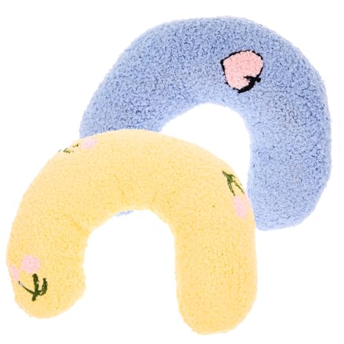 HOUDERCO 2 Stück Katzenkissen Nackenstützkissen Katzen Beruhigungskissen Katzen Kätzchenbett Nackenkissen Tiefes Kissen Kätzchen Nackenkissen Katzenruhekissen Katzenspielzeug HOUDERCO 2 Stück Katzenkissen Nackenstützkissen Katzen Beruhigungskissen Katzen Kätzchenbett Nackenkissen Tiefes Kissen Kätzchen Nackenkissen Katzenruhekissen Katzenspielzeug von HOUDERCO
