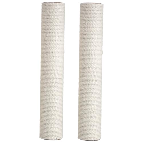 HOUDERCO 2 Stück Kratzstämme für Katzen Hochwertige Sisal Kratzsäulen für Kätzchen Durchmesser für Möbel und Kratzschutz HOUDERCO 2 Stück Kratzstämme für Katzen Hochwertige Sisal Kratzsäulen für Kätzchen Durchmesser für Möbel und Kratzschutz von HOUDERCO