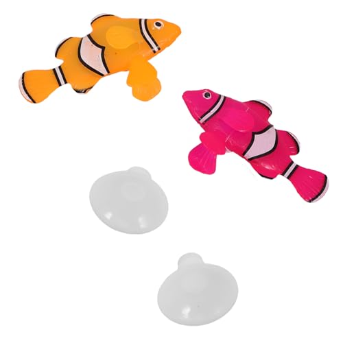 HOUDERCO 2 Stücke Fisch Simulierte Fische Aquarium Fisch Net Automatische Fisch Feeder Anlage Schwimmende Fische Fisch Ornamente Schüssel HOUDERCO 2 Stücke Fisch Simulierte Fische Aquarium Fisch Net Automatische Fisch Feeder Anlage Schwimmende Fische Fisch Ornamente Schüssel von HOUDERCO