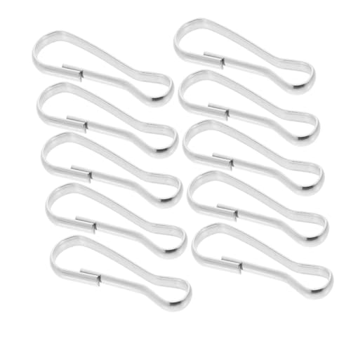 HOUDERCO 20stücke Edelstahl Haken Für Vogelspielzeug Futterspender Und Kleintier-hängematten Multifunktionale Clips Für Haustiere Langlebig Und Rostfrei HOUDERCO 20stücke Edelstahl Haken Für Vogelspielzeug Futterspender Und Kleintier-hängematten Multifunktionale Clips Für Haustiere Langlebig Und Rostfrei von HOUDERCO