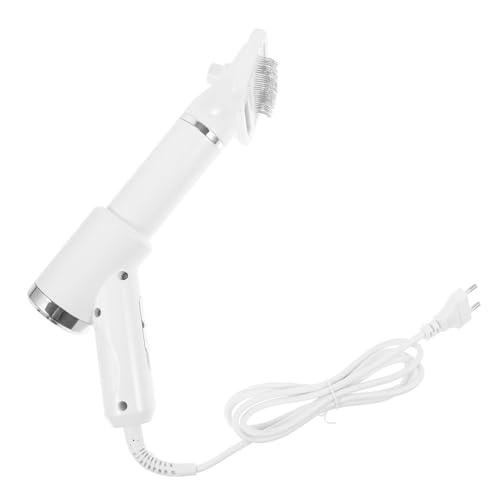 HOUDERCO 220V Pet Blowing Comb Haartrockner und Entwirrungskamm für Hunde und Katzen Tragbares Design Material für Fellpflege zu Hause oder Unterwegs Eu Stecker von HOUDERCO