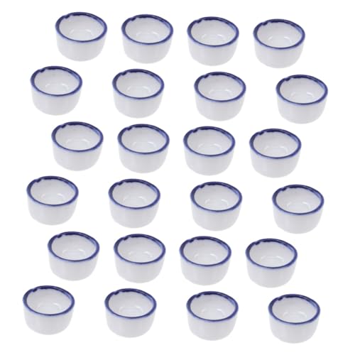 HOUDERCO 24 Stück Teiliges Kleine Keramik wasserschalen für Reptilien und Amphibien Sichere Futternäpfe für Spinnen Skorpione Frösche Geeignet als Terrarium Wassernapf und Futterbehälter HOUDERCO 24 Stück Teiliges Kleine Keramik wasserschalen für Reptilien und Amphibien Sichere Futternäpfe für Spinnen Skorpione Frösche Geeignet als Terrarium Wassernapf und Futterbehälter von HOUDERCO