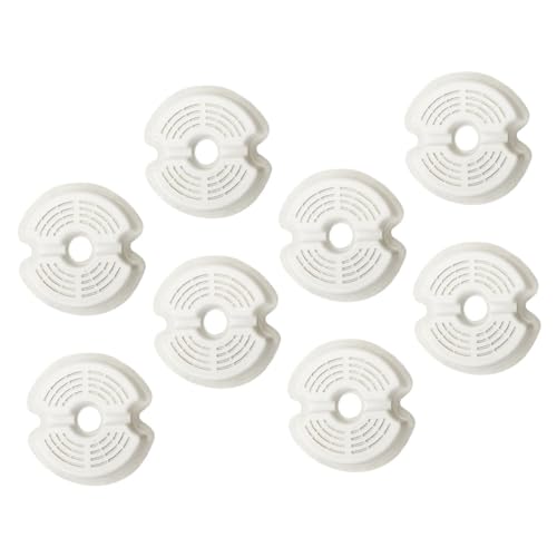 HOUDERCO 2Sätze Ersatzfilter für Katzenwasserbrunnen Runde Filter für Pet Fountain Langlebig und Geruchsneutral für Gesundes Trinkwasser für Ihre Haustiere HOUDERCO 2Sätze Ersatzfilter für Katzenwasserbrunnen Runde Filter für Pet Fountain Langlebig und Geruchsneutral für Gesundes Trinkwasser für Ihre Haustiere von HOUDERCO