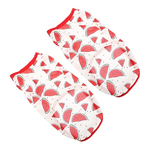 HOUDERCO 2St Wassermelonen-Haustierweste Welpe Hundezubehör Hundekostüme Hunde-Outfit großes Hundeshirt tierkostüme hundekleidung atmungsaktives Hundeshirt Haustierkleidung aus Polyester HOUDERCO 2St Wassermelonen-Haustierweste Welpe Hundezubehör Hundekostüme Hunde-Outfit großes Hundeshirt tierkostüme hundekleidung atmungsaktives Hundeshirt Haustierkleidung aus Polyester von HOUDERCO