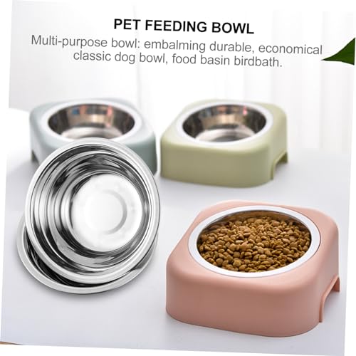 HOUDERCO 2Stücke Haustier Napf aus rutschfeste Futterschalen für Katzen und Hunde Langlebig und Spülmaschinenfest Füttern und Trinken HOUDERCO 2Stücke Haustier Napf aus rutschfeste Futterschalen für Katzen und Hunde Langlebig und Spülmaschinenfest Füttern und Trinken von HOUDERCO