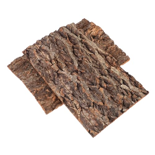 HOUDERCO 2Stücke Kletterplattform aus für Reptilien Terrarium Deko Natürliche Holzstruktur für Echsen Schildkröten Spinnen Sichere Materialien HOUDERCO 2Stücke Kletterplattform aus für Reptilien Terrarium Deko Natürliche Holzstruktur für Echsen Schildkröten Spinnen Sichere Materialien von HOUDERCO