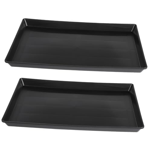 HOUDERCO 2st Hundekistenboden Tauschen Hundehütte Futterspender Zubehör Für Meerschweinchen Haustierkäfig Mülleimer Hundetopf Tablett Kleintierkäfigtablett Katzenkäfig Abs Plastik Black HOUDERCO 2st Hundekistenboden Tauschen Hundehütte Futterspender Zubehör Für Meerschweinchen Haustierkäfig Mülleimer Hundetopf Tablett Kleintierkäfigtablett Katzenkäfig Abs Plastik Black von HOUDERCO