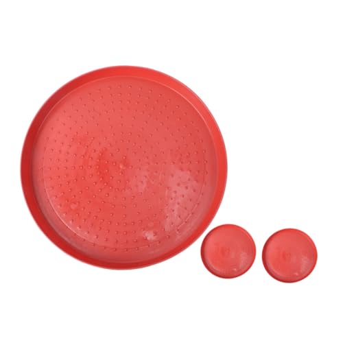 HOUDERCO 3 Stück Hühnerfutterplatten Futtertrays für Küken Gänse und Geflügel rutschfeste Futterbehälter aus Hochwertigem für Füttern und Sichere Anwendung HOUDERCO 3 Stück Hühnerfutterplatten Futtertrays für Küken Gänse und Geflügel rutschfeste Futterbehälter aus Hochwertigem für Füttern und Sichere Anwendung von HOUDERCO