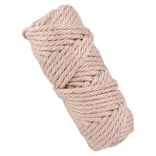 HOUDERCO 30M Natürliche Sisal Hanfseilschnur Katzenspielzeug für Kätzchen Kratzen und Fördert die Gesundheit und Bewegungsfreude Ihrer HOUDERCO 30M Natürliche Sisal Hanfseilschnur Katzenspielzeug für Kätzchen Kratzen und Fördert die Gesundheit und Bewegungsfreude Ihrer von HOUDERCO