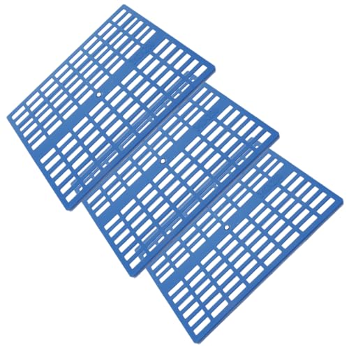 HOUDERCO 3St Kaninchenkäfigpedal meerschweinchen zubehör Haustierkäfigmatte Meerschweinchenkäfig Hamsterkäfigmatte Kaninchentoilette Wurf Hasenfüße Pad Haustiermatten für Kaninchen Abs Blue HOUDERCO 3St Kaninchenkäfigpedal meerschweinchen zubehör Haustierkäfigmatte Meerschweinchenkäfig Hamsterkäfigmatte Kaninchentoilette Wurf Hasenfüße Pad Haustiermatten für Kaninchen Abs Blue von HOUDERCO